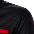 thumbnail image 4 of Birdeem T-Shirt Décontracté à Manches Courtes Patchwork Col Rabattu pour Hommes, 4 of 9