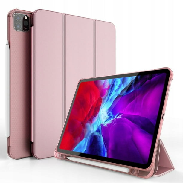 Housse pour tablette PC iPad iPad Pro 11 pouces avec support pour stylo (or  rose) 