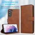 thumbnail image 6 of ELEHOLD 2 in 1 Wallet Case for Samsung Galaxy A42 5G, Credit Card Holder Detachable Hybrid Protective Slim Hard Shell Magnetic PU Leather Folio Pocket Flip Cover for Samsung Galaxy A42 5G,Brown, 6 of 6