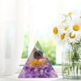 thumbnail image 4 of Three-dimensional Ornaments Natural Crystal Crushed Stone Glue Energy Tower, 4 of 5