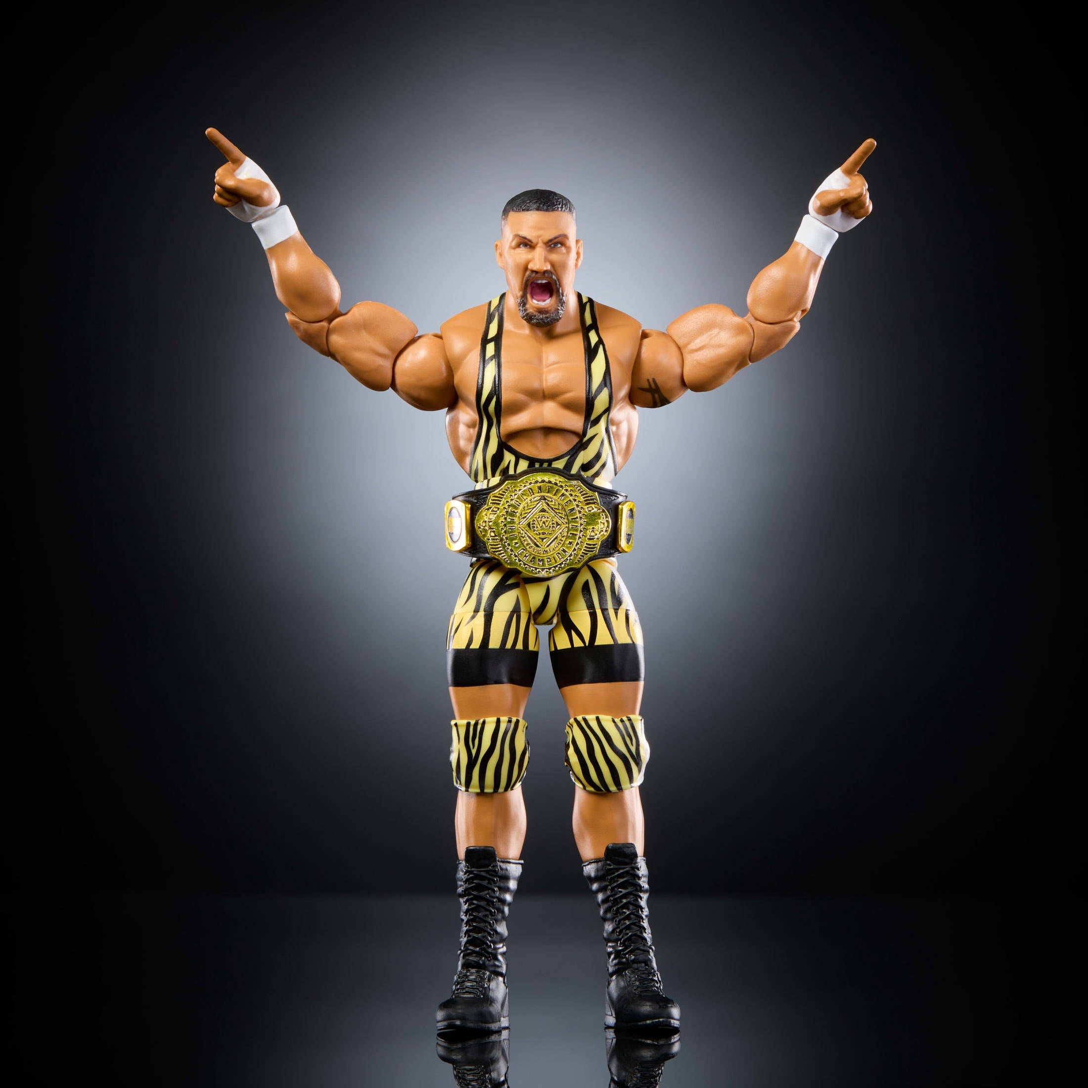 WWE Elite Bron Breaker Action Figure, Series #119, 6-inch Collectible with Articulation & Accessories