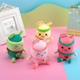 thumbnail image 1 of Elastic Stuffed Pendant Cartoon Soft Fruit Bubble Tea Expression Plush Keychain for Decoration, 1 of 8