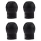 thumbnail image 1 of 4 piezas de repuesto para olivas de estetoscopio, tapones para los oídos, repuesto para auriculares, funda para auriculares, color negro, 1 of 7