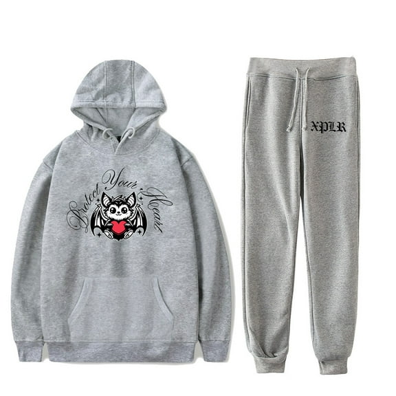 Daniel Caesar Superpowers World Tour Hoodie Jogger Pants Two Piece Set Sweatshirts Sweatpants Women Men's Set