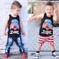thumbnail image 5 of Newborn Baby Boy Star War Clothing Set Kids Tank Top Pants Tracksuit Outfit Set Clothes, 5 of 5