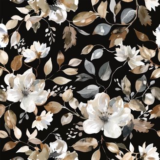 Vintage Floral Peel And Stick Wallpaper – Botanical Garden Removable Wallpaper, Self-Adhesive, 17.3" X 78.7" – Waterproof & Renter-Friendly