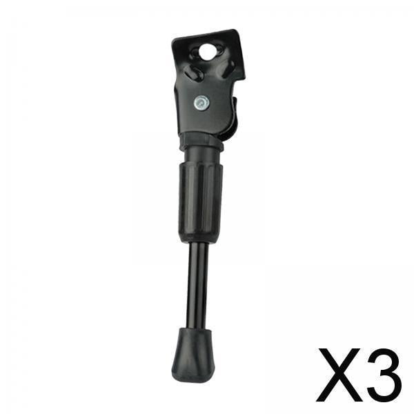 Colaxi 3x Kids Bike Kickstand, Parking Rear Mount Support, Foot Brace, Foot Kick Stand , 14inch Length 20.5cm 3 Pcs