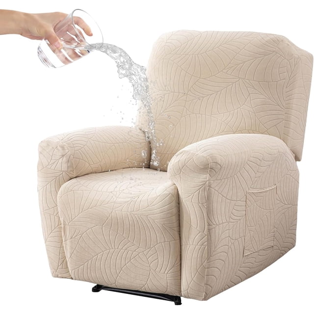 Recliner Slipcovers -Pieces Lazyboy Recliner Covers Recliner Couch Covers Recliner Chair Cover Non Slip Reclining Slipcovers with Storage Pockets Furniture Protector for Living Room