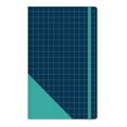 thumbnail image 1 of Markings by C.R. Gibson Medium Classic Leather Bonded Journal, Blue Grid, 1 of 1