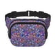 thumbnail image 1 of Fotbe Watercolor Butterflies Cangurera Cuadrada con Estampado de Doble Capa, Bolsa de Cintura Ajustable Mini para Hombres y Mujeres, 1 of 9