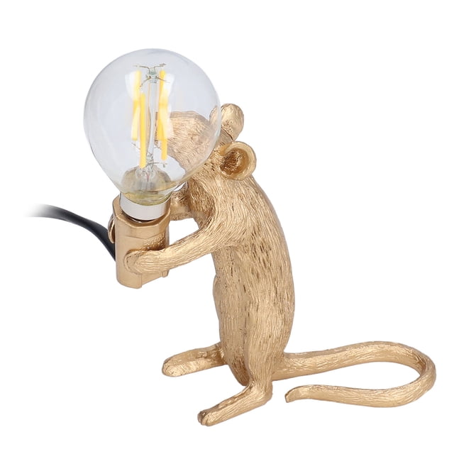 Animal Lamp, Lifelike Image Beautiful Practical Simple Operation Soft Lighting Resin Animal Lights For Office For Home Decor For Cafe