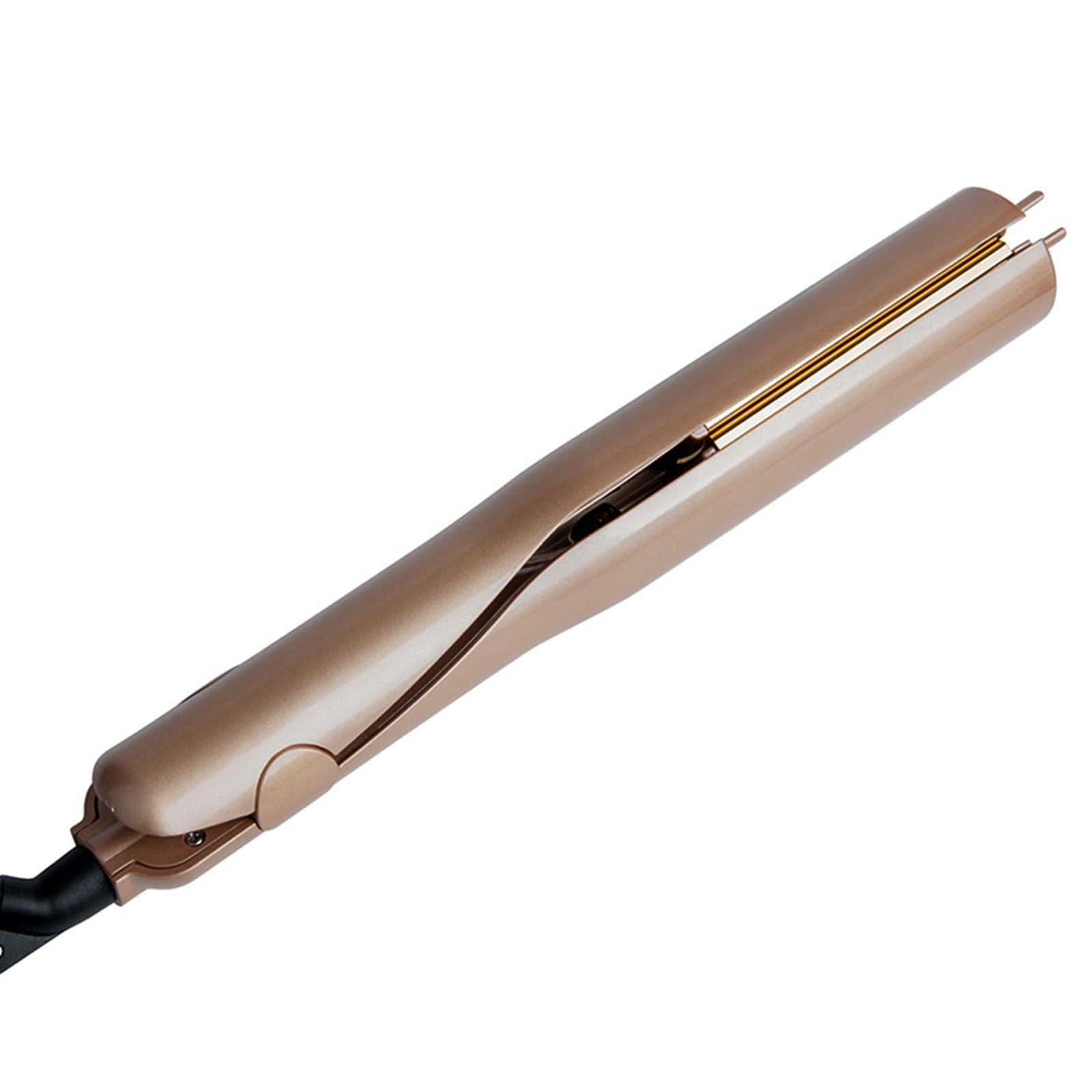 2 in 1 Straightening Curling Iron Electric Hair Straightener Curler Straight Hair Flat Iron 4 Levels Adjustable Temperature