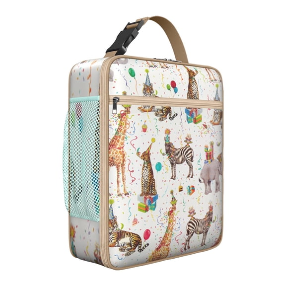 Premium Insulated Giraffe Lunch Box for Men & - Reusable Lunch Bag with,Hour Temperature Retention, Compact & Lightweight Design for Office, Work, Picnic, Travel - Durable Lunch Tote for Adults.
