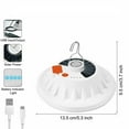 thumbnail image 4 of Rechargeable 60 LED Outdoor Camping Tent Light USB & Solar Lantern Hiking Lamp, 4 of 12