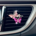 thumbnail image 1 of Clip decorativo para perfume de coche, accesorios para coche, clip decorativo para perfume de coche, clip decorativo de mariposa de color para salida de aire acondicionado, 1 of 6