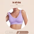 thumbnail image 5 of Womens Sports Bras, Yoga Comfort Seamless Stretchy Sports Bra Plus Size, 5 of 7