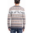 thumbnail image 5 of Chandail de Noël pour Hommes Rudolph Renne Vacances Festif Tricoté Cardigan Mignon Laid, 5 of 5