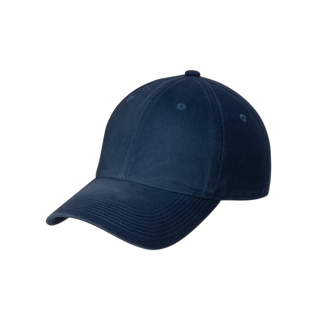 Top Headwear Spray Wash Hook & Loop Cap - Navy
