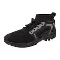thumbnail image 6 of Barefoot Shoes Men Women Knit High Top Sneakers Breathable Antislip Outdoor Athletic Hiking Shoes Black Size 10.5, 6 of 6