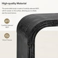 thumbnail image 4 of TREXM Minimalist Coffee Table with Curved Design & High-Quality Material, 4 of 8