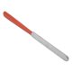 thumbnail image 1 of Guitar Fret Crowning Luthier File Stainless Steel Narrow Dual Tool Silver, 1 of 5