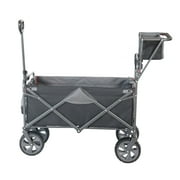 Macsports Foldable Portable Push-Pull Wagon Cart