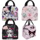 thumbnail image 2 of Sanrio-fiambrera portátil con dibujos animados Kuromi, bolsa aislante de papel de aluminio engrosado, ideal para regalo, novedad, 2 of 4