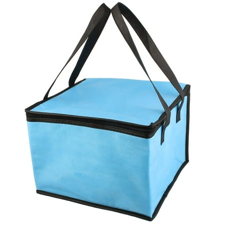 Picnic Cooler Bag Set - Unique Bargains Outdoor Picnic Travel Square Food Drink Milk Fruit Holder Warm Storage Tote Cooler Bag
