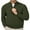 Dark Green, variant on Mens Quarter-Zip Sweater Textured-Knit Mock Neck Pullover Business Casual Slim Fit Knit Texture Sweater