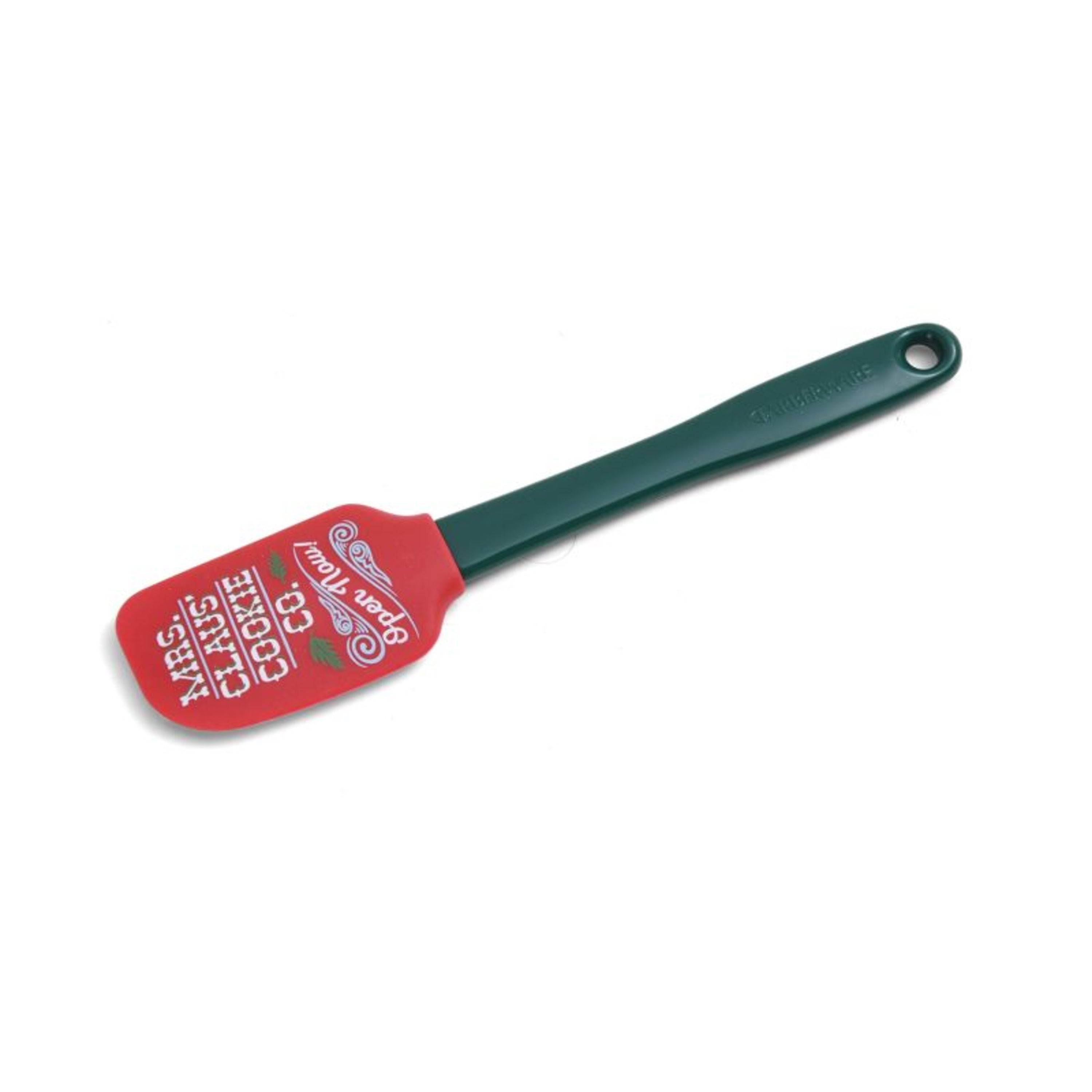 Farberware Holiday Cookie Company Spatula with Green Handle