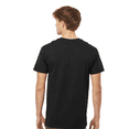 thumbnail image 5 of M&O Men’s Short Sleeve T-Shirt - Black, Gold Soft Touch Crew Neck Tee, Solid Tee, S, 5 of 5