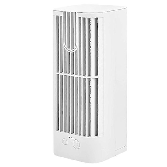 Desktop Air Conditioning Fan, Air Conditioning Fan with Light Suitable for Home Office Bedroom, Air Conditioning Fan