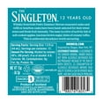 thumbnail image 6 of The Singleton 12 Year Old Single Malt Scotch Whisky, 750 mL, 40% ABV, 6 of 11