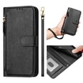 thumbnail image 4 of FOXDOCK Funda Tipo Cartera para Xiaomi Poco X8 Pro Max Cuero PU con Cremallera y Correa de Muñeca, Ranuras para Tarjetas, Soporte Plegable, Cierre Magnético, 4 of 5