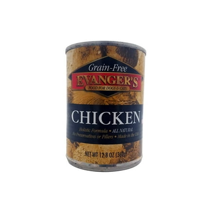 Evangers 100% Chicken - EVANGER'S Grain Free Chicken Dinner for Dogs 12 pack 13-Ounce Cans