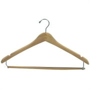Econoco WH1731LBNC 17 in. Wishbone With Chrome Hook And Wooden Lock Bar On Spring