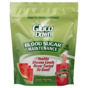 GlucoDown, Maintains Healthy Blood Sugar, Delicious Watermelon, 45-Servings.