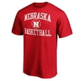 thumbnail image 2 of Men's Scarlet Nebraska Huskers In Bounds T-Shirt, 2 of 3