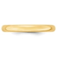 thumbnail image 2 of 14k Yellow Gold 3mm Lightweight Comfort Fit Wedding Band Size 5.5, 2 of 4