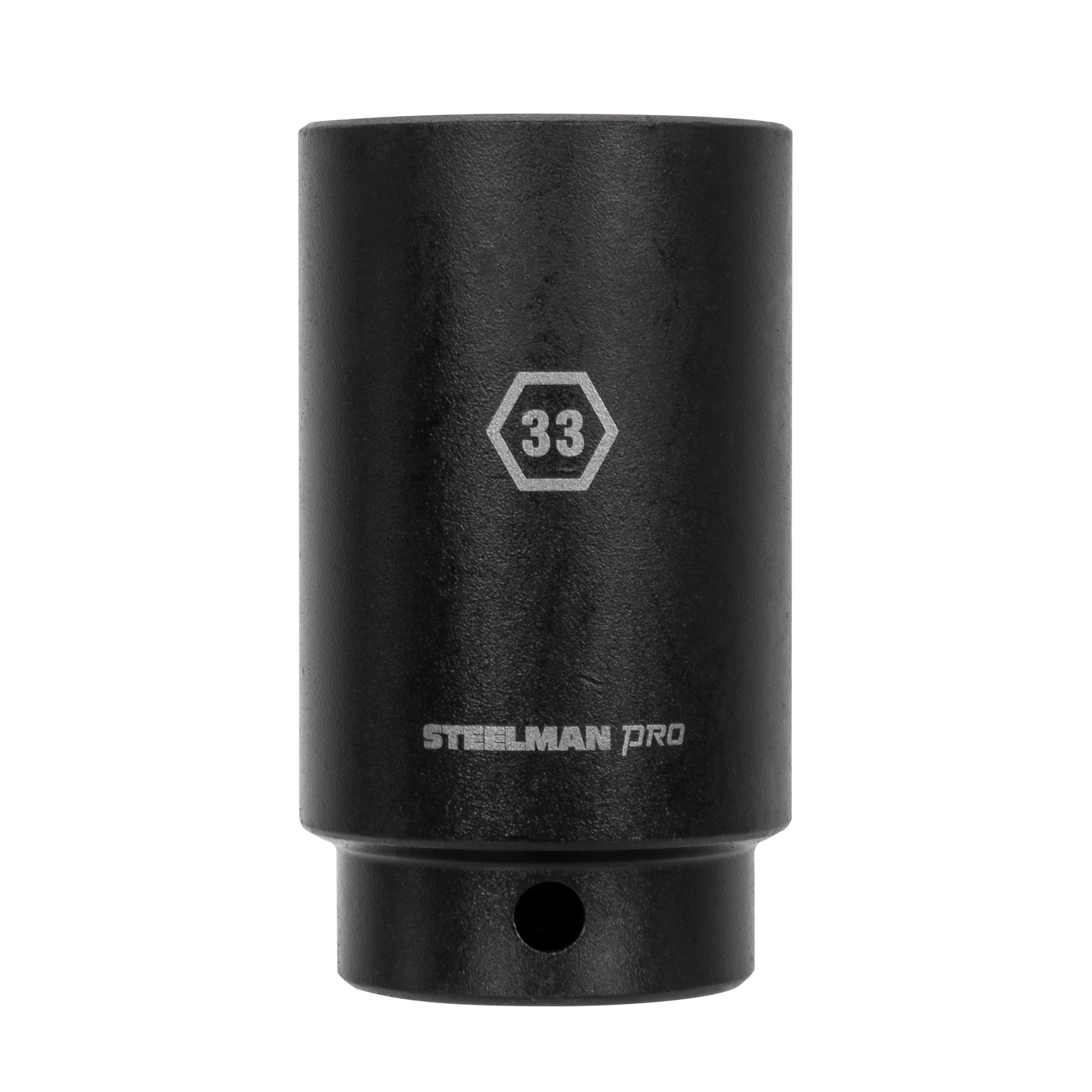 Steelman Pro 1/2Inch Drive 33mm Deep 6Point Impact Socket 60521
