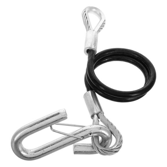 DEEPCRAFF Trailer Safety Cables Multi 1Pcs 11.8x3.1x2.4in
