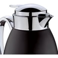 thumbnail image 4 of Glass Lined Coffee Carafe - 50 oz, Gray Satin - Insulated Pitcher for Hot & Cold Drinks - Thermal Carafe with Glass Liner - Coffee Dispenser, 4 of 5
