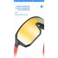 thumbnail image 3 of Sports Sunglasses for Men Women, Polarized UV400 Cycling Glasses, Running Bike Mountain Fishing Sunglasses with Adjustable Nose Pads, 3 of 7