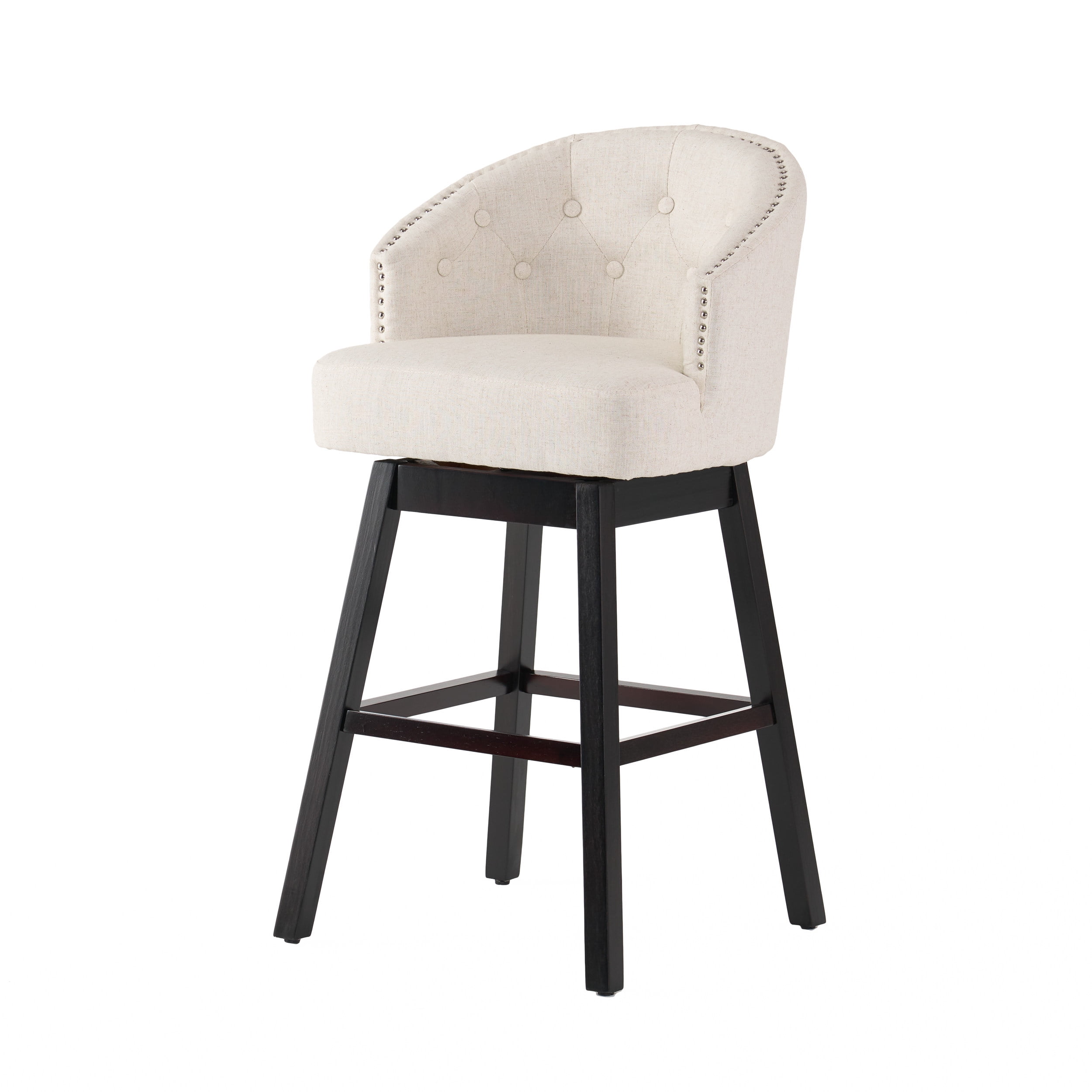 Noble House Bentley Indoor Beige Bar Stool (Set of 2)