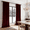 Burgundy, variant on SMILETIME Velvet Curtains with Dual Rod Pockets Thermal Insulated Drapes for Bedroom & Living Room, Energy Saving, Set of 2