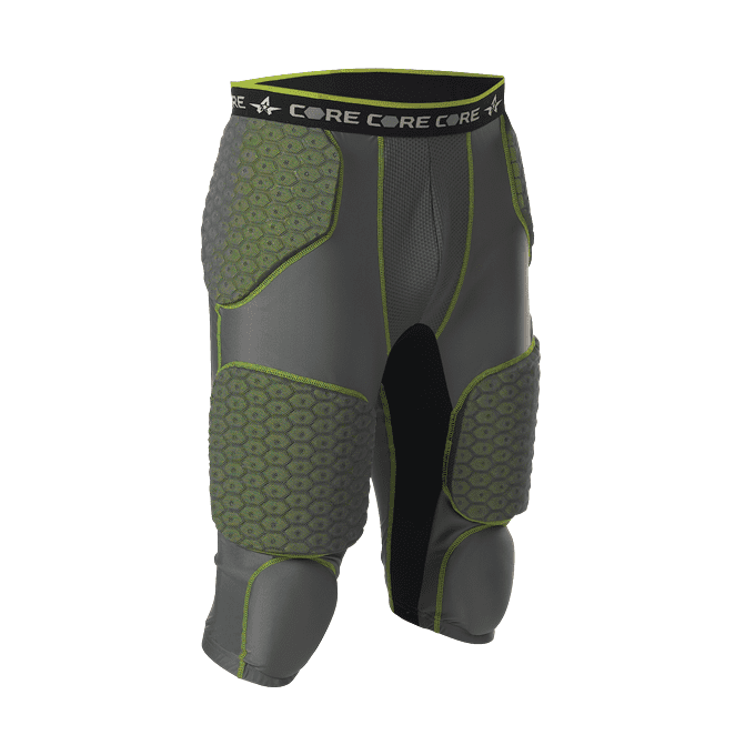 L NEW Adult Alleson Athletic Core 3-Pad Performance Football Apparel Shorts 8 
