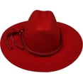 thumbnail image 6 of CalCastle Craft Decoration, 12pcs Mini Cowboy Hat, Western Wedding Favors, 2", Red, 12 Count, 6 of 6
