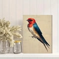thumbnail image 2 of UXIEQU Bird Oil Painting Canvas Wall Art 15.75x11.81 Inches, 2 of 8