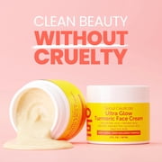 SeoulCeuticals Ultra Glow Turmeric Face Cream, Korean Skincare Face Moisturizer, 2 fl oz