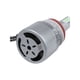 thumbnail image 4 of 2 piezas Serie de bombillas LED para faros delanteros H8/H9/H11 8000K Kits de conversión de faros delanteros de 72 W Faros antiniebla automáticos, 4 of 5